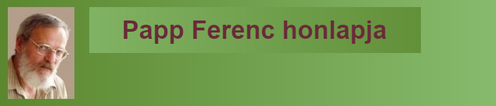 Papp Ferenc földmérő honlapja